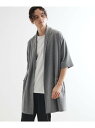 【SALE/40%OFF】ショールロングコーディガン tk.TAKEO KIKUCHI ティーケータケオキクチ トップス カーディガン ブラウン ブラック グレ...