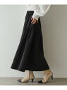 【SALE/50%OFF】ドットジャカードフレアスカート【洗濯機洗い可】 OPAQUE.CLIP オペークドットクリップ スカート ロング・マキシスカート ネイ...