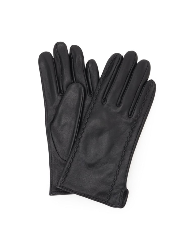【着用したままスマホが使用できる◎】レザーグローブ Reflect リフレクト ファッション雑貨 手袋 ブラック【送料無料】[Rakuten Fashion]