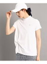 【SALE/50%OFF】【UVカット/防透け】ツイストデザイン 半袖モックネックプルオーバー adabat アダバット トップス カットソー・Tシャツ ネイビ...