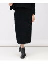 【SALE/70%OFF】【セットアップ可能】フリンジコットンスカート UNTITLED アンタイトル スカート その他のスカート ブラック【RBA_E】【送料...