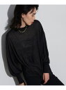 【SALE/20%OFF】シアークラウドニット GALLEST インディヴィ トップス ニット ブラック ベージュ【RBA_E】【送料無料】[Rakuten F...