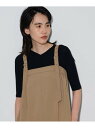 【SALE/20%OFF】ネックフォルムリブニット GALLEST インディヴィ トップス ニット ブルー ブラウン ブラック【RBA_E】【送料無料】[Rak...
