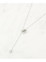 【2WAY】楕円チェーンパヴェメタルネックレス SHOO・LA・RUE シューラルー アクセサリー・腕時計 ネックレス シルバー ブラック ゴールド【先行予約】...