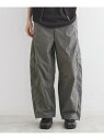 バギーバレルカーゴパンツ tk.TAKEO KIKUCHI ティーケータケオキクチ パンツ その他のパンツ ブラック グレー【先行予約】*【送料無料】[Raku...