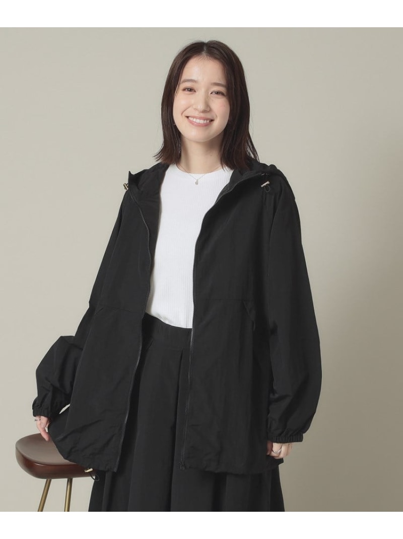 【SALE／50%OFF】【撥水/洗濯機OK】ポケッタブルパーカ＜旅服シリーズ＞ ITS' DEMO イッツデモ ジャケット・アウター ブルゾン・ジャンパー ベージュ パープル ブラック【RBA_E】[Rakuten Fashion]