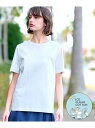 【接触冷感/抗菌防臭/消臭】アイスクリアコットンTシャツ DRESSTERIOR ドレステリア トップス カットソー・Tシャツ ホワイト ブラック ピンク レッ...