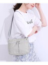 【SALE/10%OFF】【撥水】フロント2ポケットショルダーバッグ SHOO・LA・RUE シューラルー バッグ ショルダーバッグ ブルー グレー ブラック【...