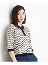 【SALE/20%OFF】ニットポロシャツ【洗濯機/アソート展開】 THE SHOP TK ザ ショップ ティーケー トップス ニット パープル グリーン ブラ...