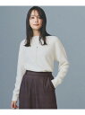 【SALE/50%OFF】ボートネックヨークリブプルオーバー【洗える】 grove グローブ トップス ニット グリーン グレー ホワイト イエロー ピンク【R...