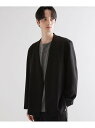 【SALE/20%OFF】【セットアップ対応】テッククレープノーカラージャケット tk.TAKEO KIKUCHI ティーケータケオキクチ ジャケット・アウター...