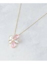 【トップ取り外し可】アイスフラワー ネックレス LAURA ASHLEY ローラ アシュレイ アクセサリー・腕時計 ネックレス ゴールド【送料無料】[Rakut...