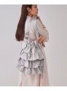 【SALE/20%OFF】【長さ調整可能】ドロストリボンフリルティアードショルダーバッグ OPAQUE.CLIP オペークドットクリップ バッグ ショルダーバッ...