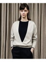 【SALE/60%OFF】ミレニアムウールVネックニット UNTITLED アンタイトル トップス ニット レッド グレー ネイビー【RBA_E】【送料無料】[...
