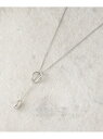 Y字リングスライドネックレス OPAQUE.CLIP オペークドットクリップ アクセサリー・腕時計 ネックレス シルバー ゴールド[Rakuten Fashio...
