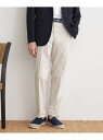 【SALE/39%OFF】COOLMAX(R)サマーへリンボン TAKEO KIKUCHI タケオキクチ パンツ その他のパンツ ホワイト ネイビー ベージュ【...
