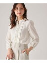 【SALE/40%OFF】【洗える/シアー素材】タックデザインブラウス COUP DE CHANCE クード シャンス トップス シャツ・ブラウス ピンク ネイ...