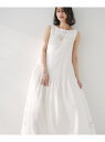 【SALE/20%OFF】【コットン100/夏ワンピ/ナロー】シャーリングワンピース UNTITLED アンタイトル ワンピース・ドレス その他のワンピース・ド...