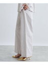 【SALE/46%OFF】【セレモニー/セットアップ可能】フローラルジャカードパンツ GALLEST インディヴィ パンツ その他のパンツ グレー ブラック【R...