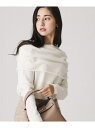 【SALE/60%OFF】【日本製】オフショルニットプルオーバー COUP DE CHANCE クード シャンス トップス ニット レッド ブラウン ブラック ...