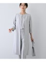 【SALE/50%OFF】【着る日傘/遮熱/UVケア】ロングジレジャケット INDIVI インディヴィ トップス ベスト・ジレ ネイビー グレー ブラック ベー...