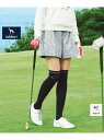 【SALE/55%OFF】【新レーベル ADABAT NAVY】◆接触冷感 ハウンドトゥースキュロット adabat アダバット パンツ その他のパンツ ブラッ...