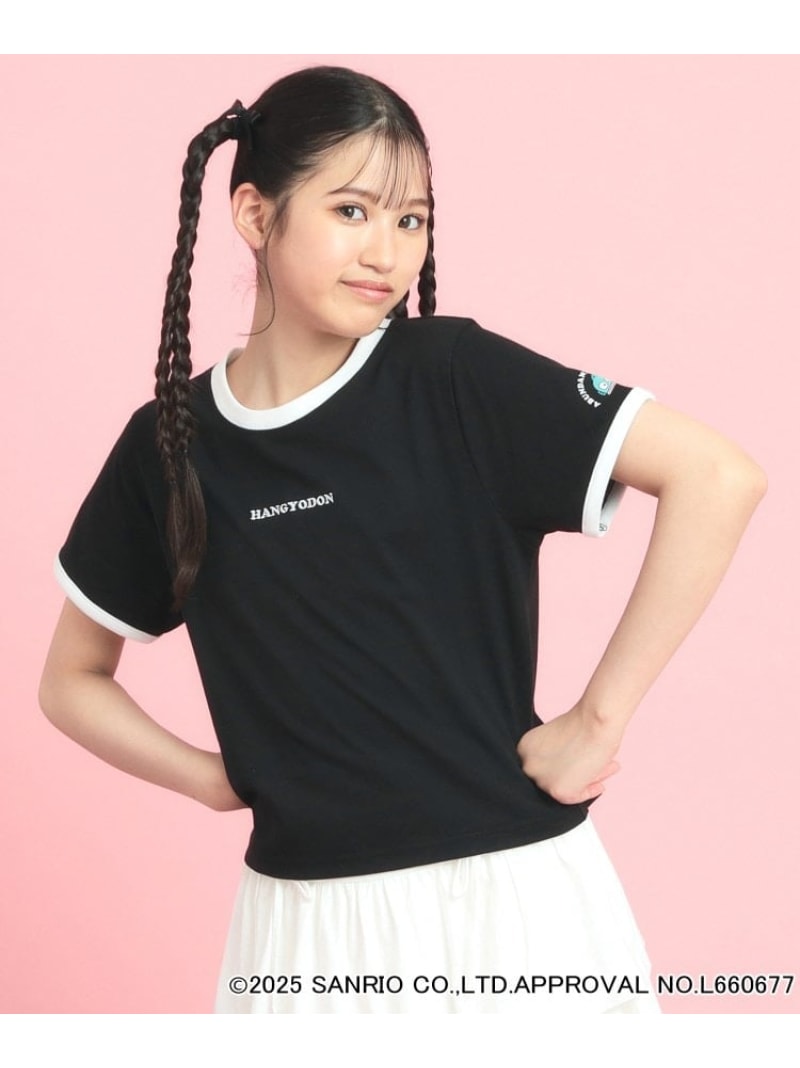 【SALE／50%OFF】【サンリオキャラクターズコラボ】リンガーTシャツ PINK-latte ピンク ラテ トップス カットソー・Tシャツ レッド ブラック ブルー【RBA_E】[Rakuten Fashion]のサムネイル