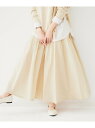 【SALE/70%OFF】ライトコットン ティアードスカート UNTITLED アンタイトル スカート ロング・マキシスカート ネイビー ピンク ベージュ【RB...