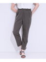 【SALE/24%OFF】【洗える/UV/吸水速乾/S-LL】ひんやりさらさら チノテーパードパンツ SHOO・LA・RUE シューラルー パンツ その他のパン...