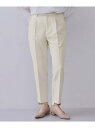 【SALE/20%OFF】《通勤・セレモニー対応/セットアップ対応》ステップヘムテーパードパンツ【洗濯機洗い可】 OPAQUE.CLIP オペークドットクリップ...