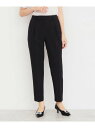 【SALE/30%OFF】ストレッチテーパードパンツ/セットアップ対応 【洗濯機洗い可/防シワ/イージーアイロン】 index インデックス パンツ その他のパ...