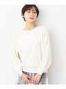 【SALE/50%OFF】【洗える】後ろボタンニットプルオーバー長袖(XS~L) Dessin デッサン トップス ニット ホワイト ブルー グレー【RBA_E...