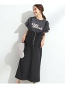 【SALE/20%OFF】【S-LL】ナイロンハーフジップジャンスカ SHOO・LA・RUE シューラルー ワンピース・ドレス その他のワンピース・ドレス カー...