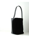 AULENTTI(オウレンティ)【別注】ワンハンドル スウェードコンビバッグ DRESSTERIOR ドレステリア バッグ ショルダーバッグ ブラック【送料無料...