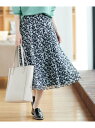 【SALE/50%OFF】【SALE/WEB限定カラーあり/マシンウォッシュ/セットアップ可能】フラワープリントスカート Reflect リフレクト スカート ...