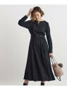 【SALE/46%OFF】カットジャカードワンピース grove グローブ ワンピース・ドレス その他のワンピース・ドレス グレー ベージュ ブラック【RBA_...