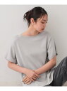 【SALE/30%OFF】ラメリラクシードルマンニット【接触冷感/UV/抗ピル/洗濯機洗い可】 OPAQUE.CLIP オペークドットクリップ トップス ニット...
