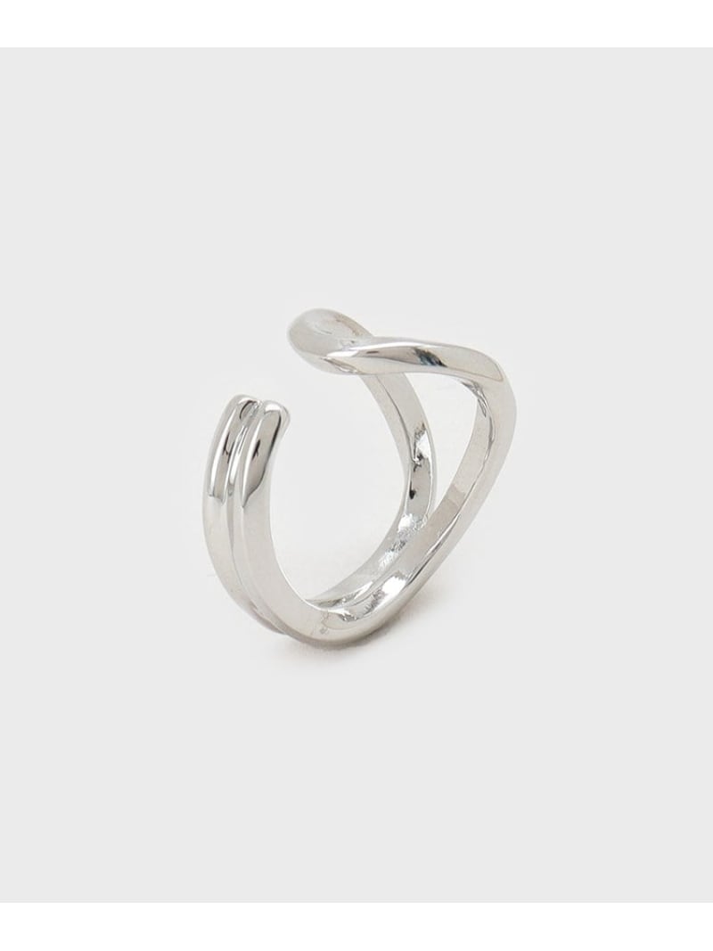 シープ2WAYイヤーカフ&ピンキーリング TAKEO KIKUCHI タケオキクチ アクセサリー・腕時計 その他のアクセサリー・腕時計 ブラック ゴールド シル...