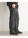 【SALE/20%OFF】サイドラインシャークスキンイージーパンツ THE SHOP TK ザ ショップ ティーケー パンツ その他のパンツ グレー ネイビー【...