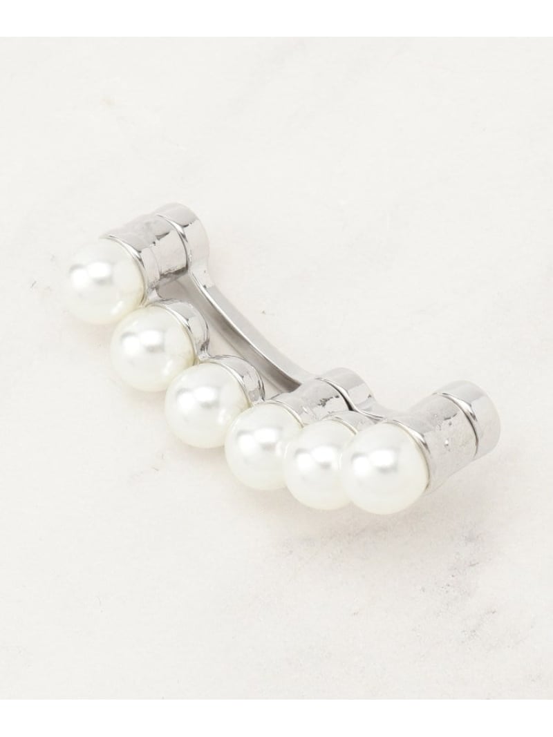 マグネットRラインパール調ブローチ grove グローブ アクセサリー・腕時計 ブローチ・コサージュ・バッジ シルバー ゴールド【先行予約】*[Rakuten ...