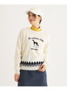 【SALE/50%OFF】ロゴデザイン 長袖カシミヤセーター adabat アダバット トップス ニット レッド ピンク ホワイト【RBA_E】【送料無料】[R...