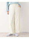 【SALE/60%OFF】【後ろゴム・洗える】ノータックワイドパンツ(XS~L) Dessin デッサン パンツ その他のパンツ ホワイト グレー ブラウン【R...