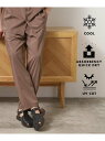 【SALE/20%OFF】クールファイバーイージーパンツ 接触冷感/吸水速乾/UVケア/軽量/セットアップ可 THE SHOP TK ザ ショップ ティーケー ...
