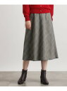 【SALE/43%OFF】リバーシブルフレアスカート grove グローブ スカート その他のスカート ブラック オレンジ グリーン【RBA_E】[Rakute...