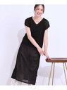 【SALE/30%OFF】【洗える/S-LL】大人のシアーニットワンピース SHOO・LA・RUE シューラルー ワンピース・ドレス その他のワンピース・ドレス...