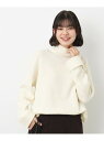 【SALE/60%OFF】【洗える】フェアリーハイネックニット(XS~L) Dessin デッサン トップス ニット グレー ピンク ブルー ホワイト【RBA_...