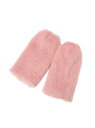 【SALE/10%OFF】フェイクファーレッグカバー Doll Kiss エスペランサ 靴下・レッグウェア 靴下 ピンク【RBA_E】[Rakuten Fash...