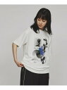 【SALE／10%OFF】NATURE COLLAGE Tシャツ tk.TAKEO KIKUCHI ティーケータケオキクチ トップス カットソー・Tシャツ ホワイト ブラック【RBA_E】【送料無料】[Rakuten Fashion]