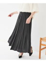 【SALE/30%OFF】【ウエストゴム/洗える】パウダークロス ロングスカート UNTITLED アンタイトル スカート ロング・マキシスカート ブラウン グ...
