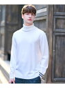 【SALE/40%OFF】【Safari12月号掲載】サスティナブルタートルニット DRESSTERIOR ドレステリア トップス ニット レッド ホワイト グ...